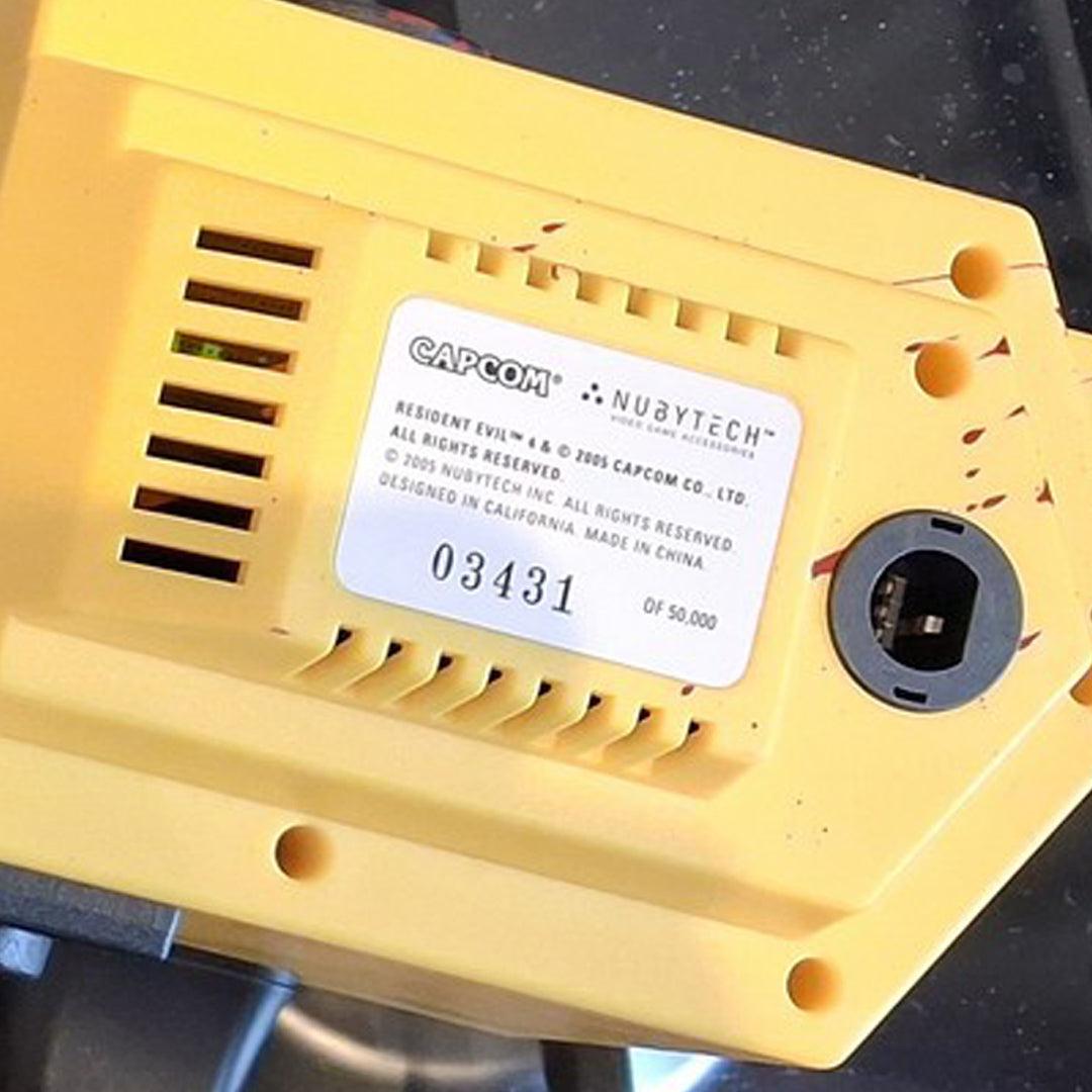 Controller Giallo Chainsaw Resident Evil 4 GameCube
