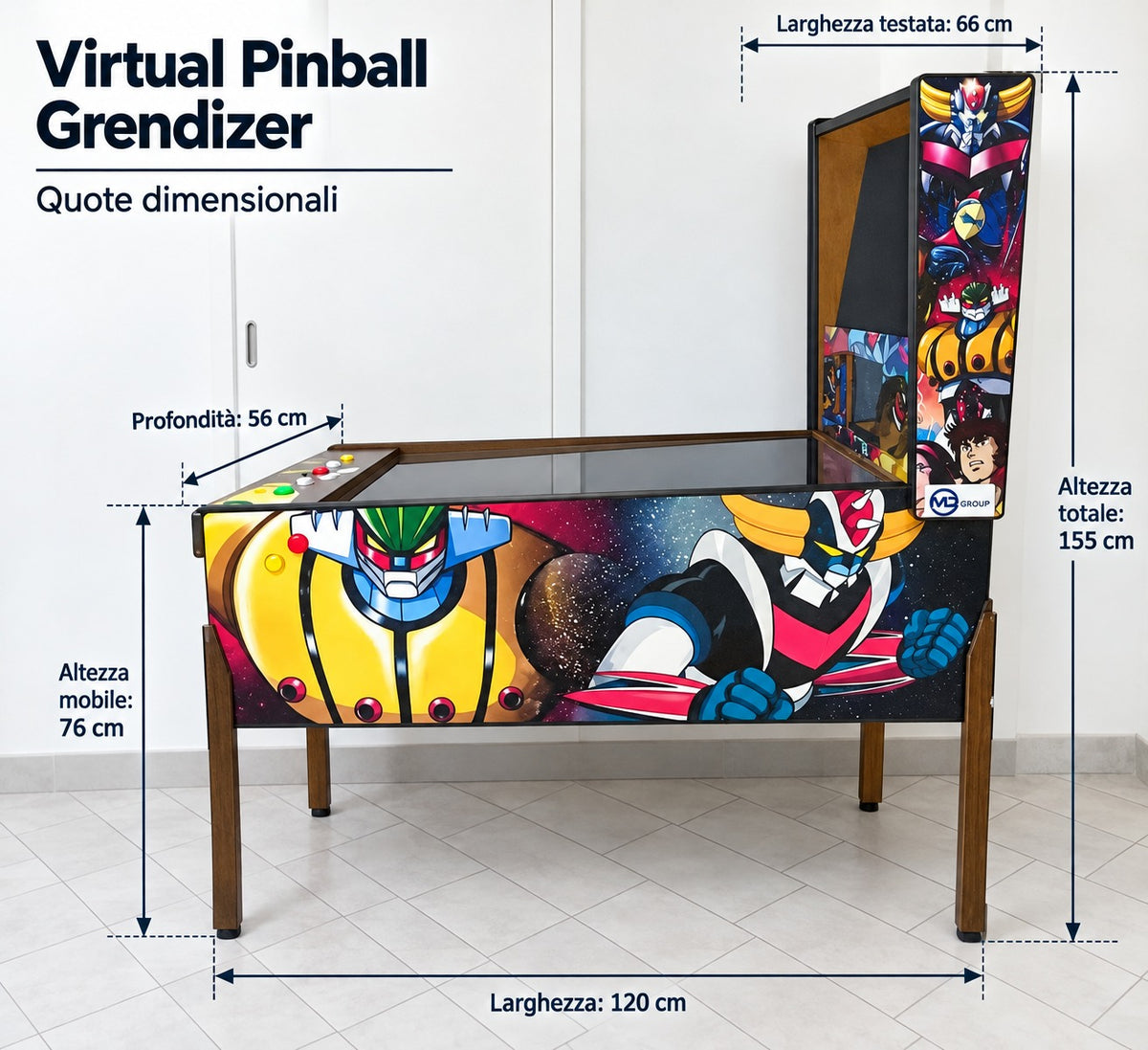 Elite 40″ Virtual Pinball