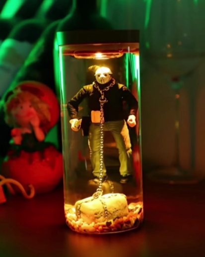 Lampada Horror Jason Voorhees in Resina – Edizione da Collezione