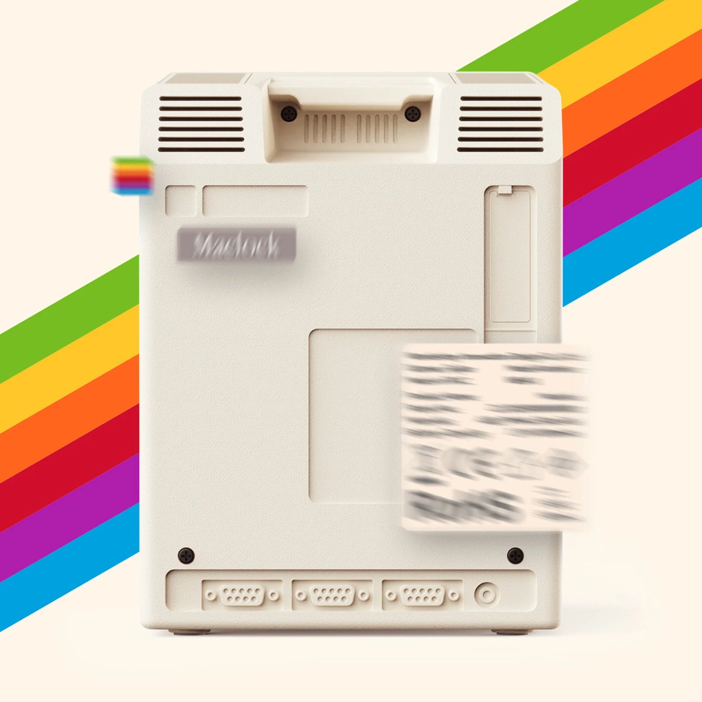 Sveglia Retrò Mac Style 1984 – Orologio Digitale Iconico Stile Computer Vintage