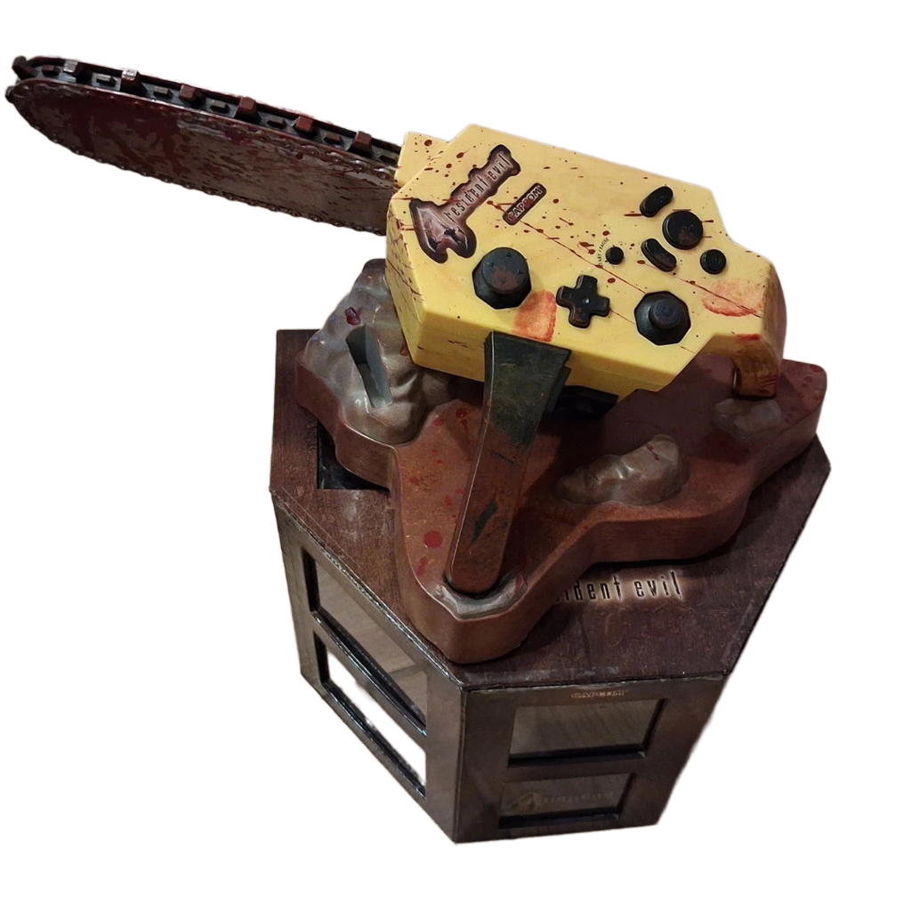 Controller Giallo Chainsaw Resident Evil 4 GameCube