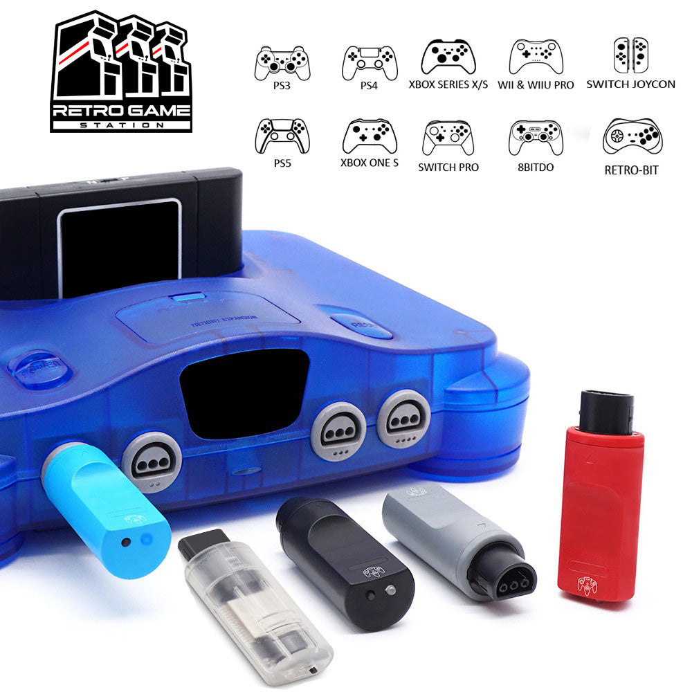 RetroWireless: Adattatore joystick wireless per console N64