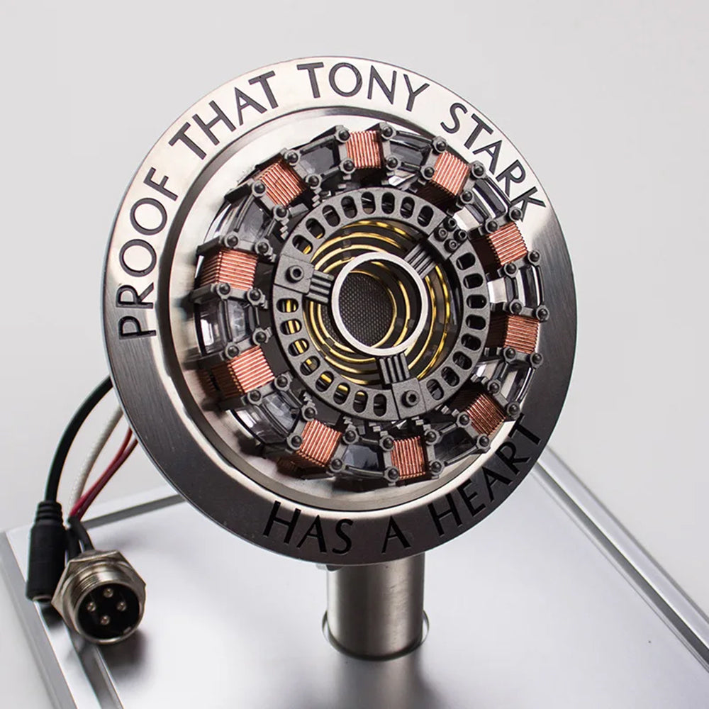 Avengers Iron Man MK1 MK2 Reattore Arc modello 1:1 Led Usb