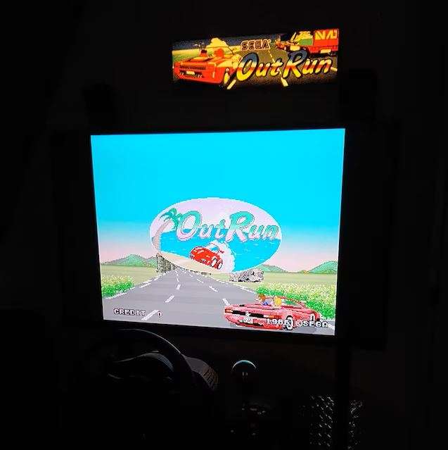 Braccio di Ferro “POPEYE” Marquee Light Box In Legno Arcade Marquee Light