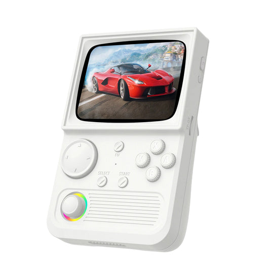 Retro TV Handheld – Console portatile con schermo curvo in stile tubo catodico