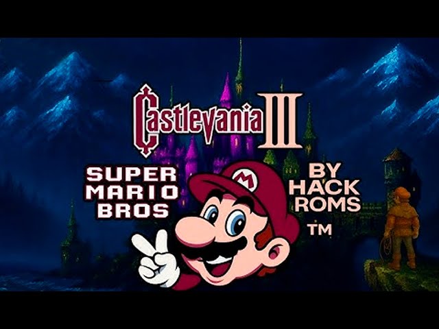 Mario fa irruzione nell’oscuro mondo di Castlevania III: : Un Crossover Folle !!!