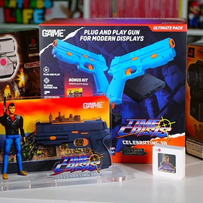 TIME CRISIS+ PREMIUM – Console Light-Gun + 4 titoli integrati NAMCO OFFICIAL
