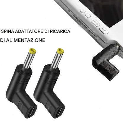 Adattatore Alimentazione USB-C per PSP 1000 / 2000 / 3000 – Da Type-C a DC Jack