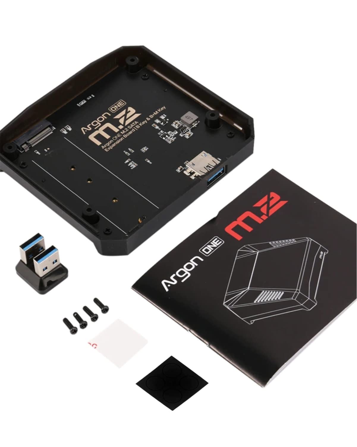 Argon One M.2 per Raspberry Pi 4 – Case evoluto con SSD M.2 e supporto IR