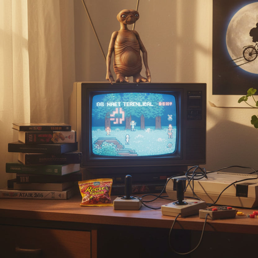 ET – L’Extraterrestre | Statua da Collezione in PVC – Icona Sci-Fi Anni ’80