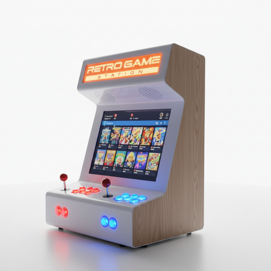 RGS CUSTOM Bartop Arcade di Design in Acciaio – Realizzato a Mano