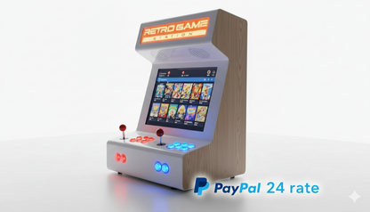 RGS CUSTOM Bartop Arcade di Design in Acciaio – Realizzato a Mano