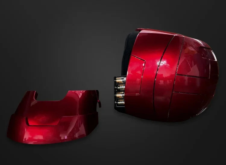 Casco Iron Man MK5 1:1 con Apertura Automatica, Comandi Vocali e LED – 60 cm