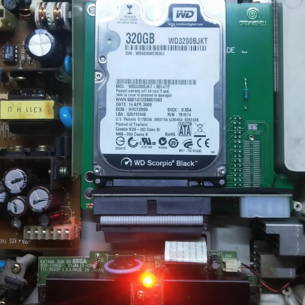 Dreamcast hdd 320 gb