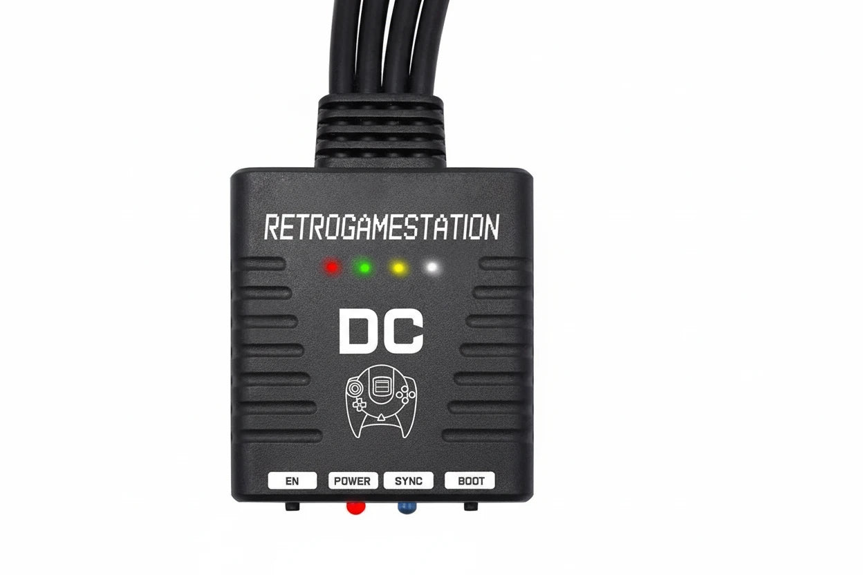 Adattatore Wireless Bluetooth per Controller Moderni su  SEGA DreamCast