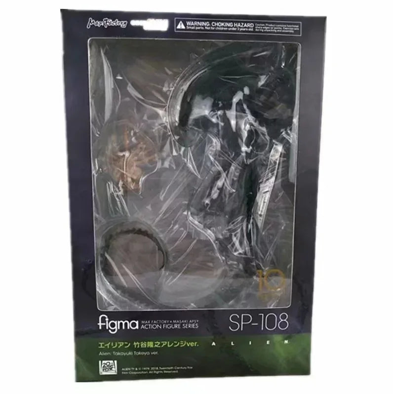 Alien Figma SP-108 – Takayuki Taketani | Action Figure Articolata (Verde / Nera)