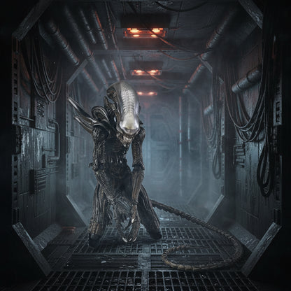 Alien Figma SP-108 – Takayuki Taketani | Action Figure Articolata (Verde / Nera)