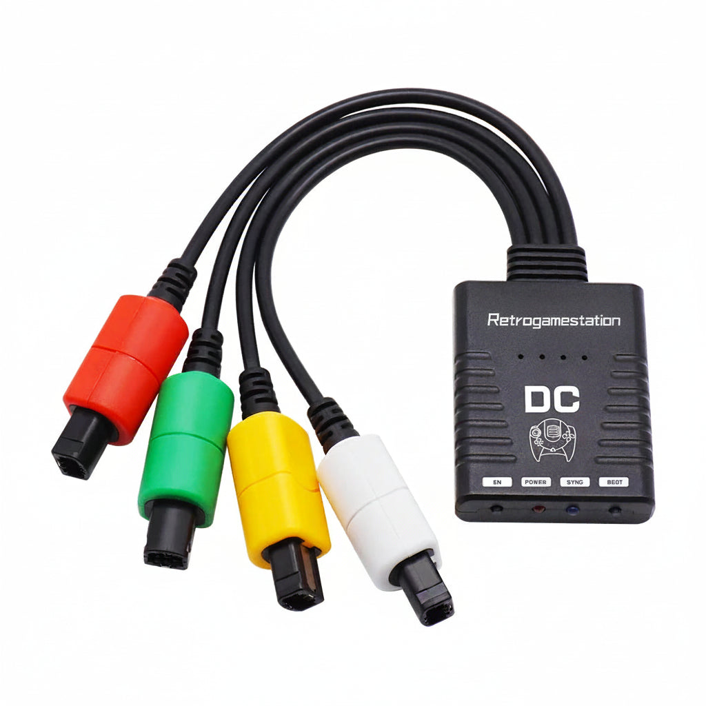 Adattatore Wireless Bluetooth per Controller Moderni su  SEGA DreamCast