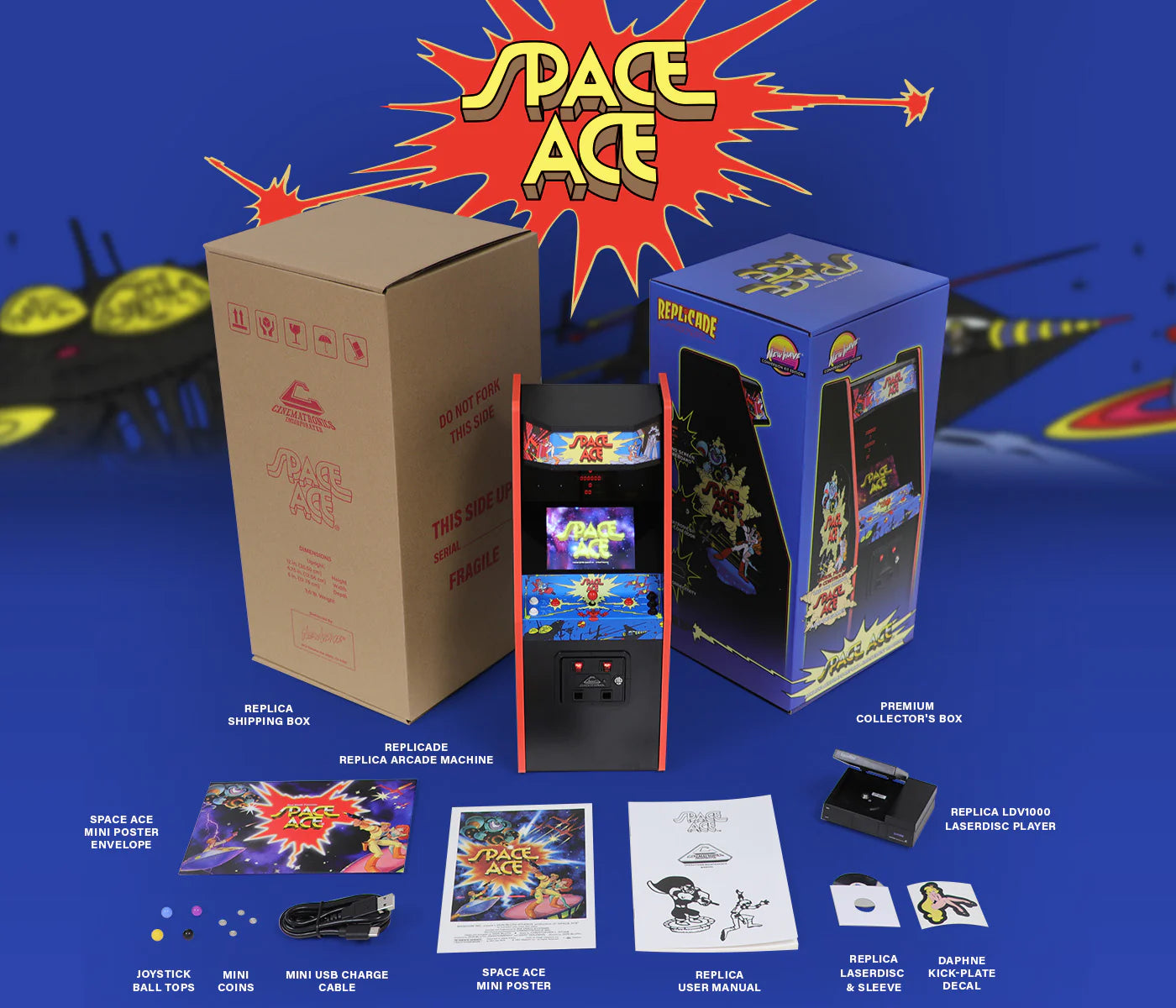 Space Ace X Replicade (Conversion Kit) USA