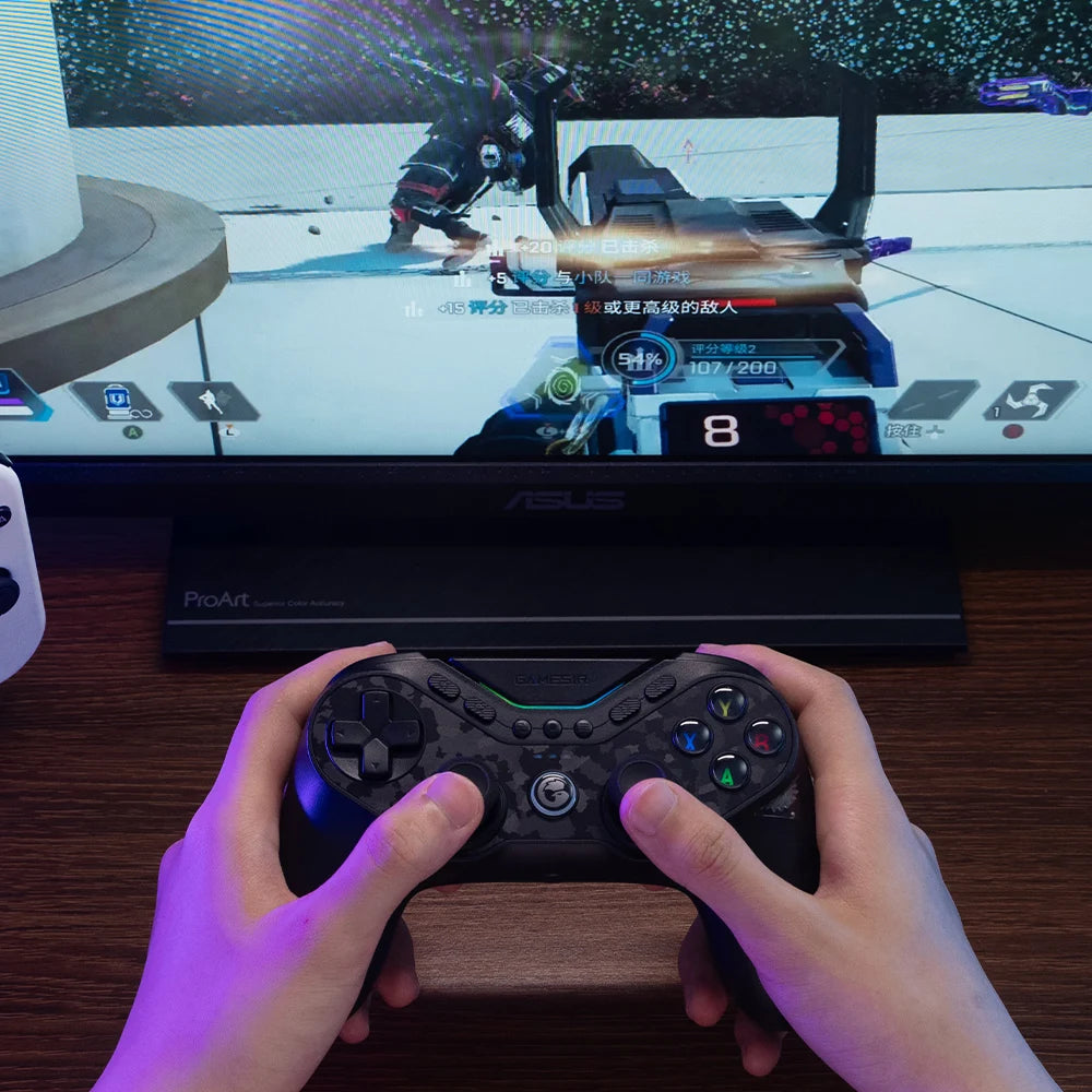 Il Gamepad che cambia pelle con un click