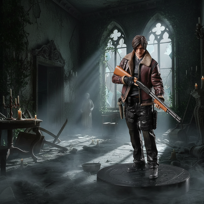 Leon – Statua da Collezione 30 cm in PVC | Icona Gaming & Cinema