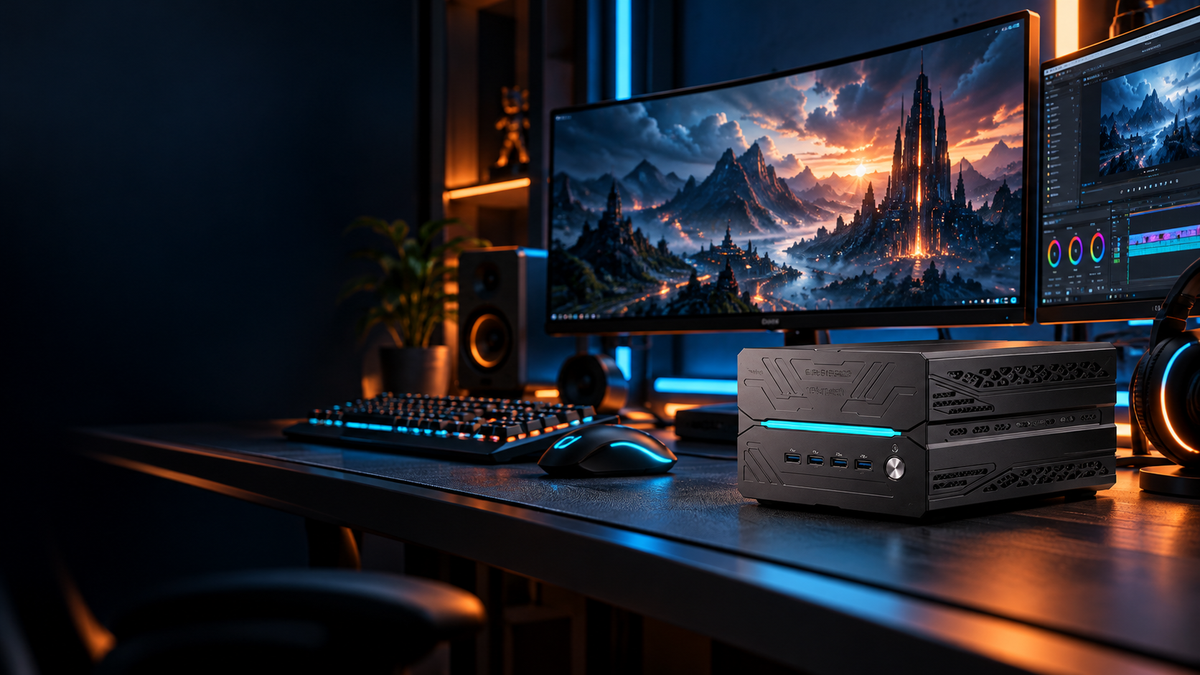 Nemesis Monolith in postazione gaming