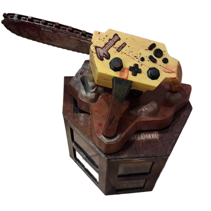 Controller Giallo Chainsaw Resident Evil 4 GameCube