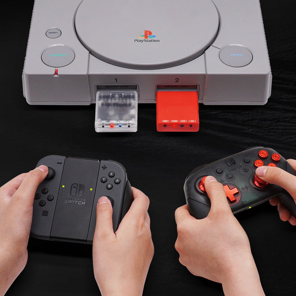 Utilizza i tuoi joystick wireless su Playstation 1 e Playstation 2 con l'adattatore universale