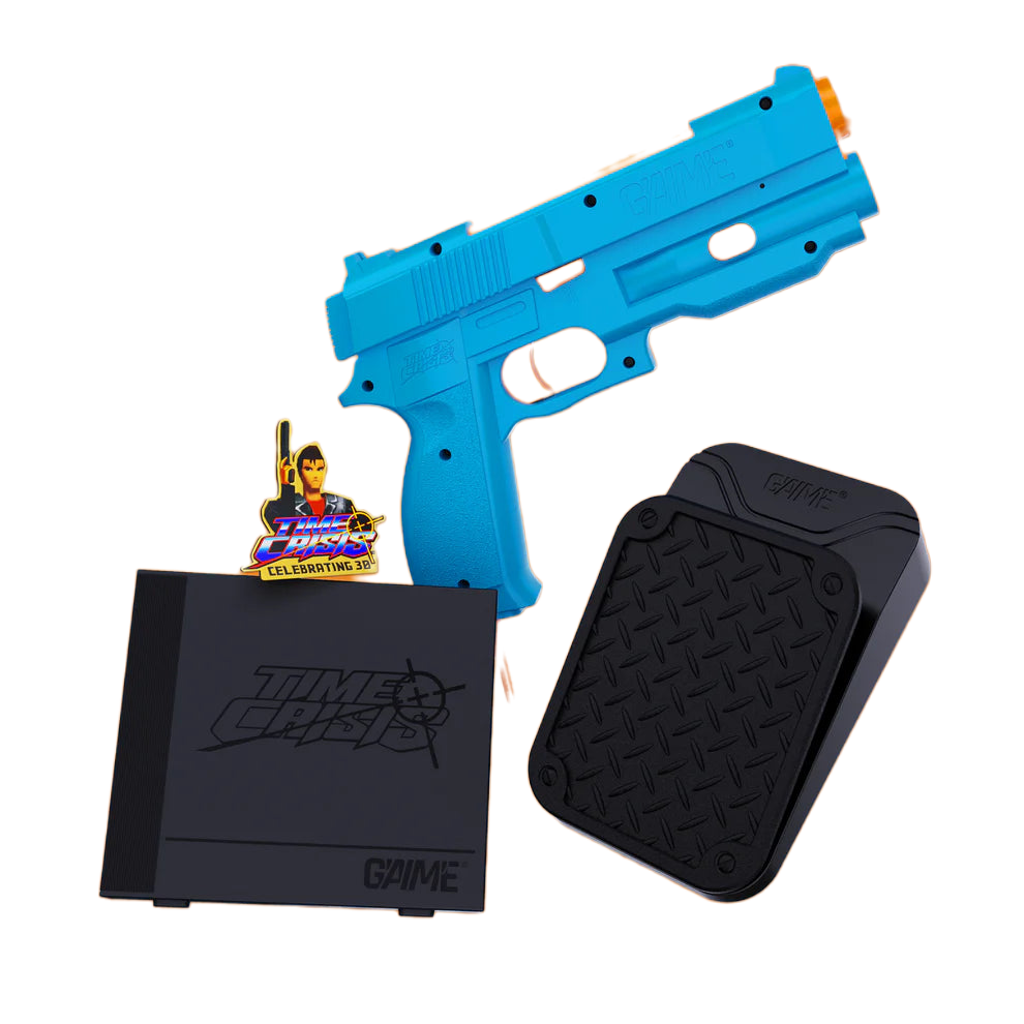 TIME CRISIS+ PREMIUM – Console Light-Gun + 4 titoli integrati NAMCO OFFICIAL