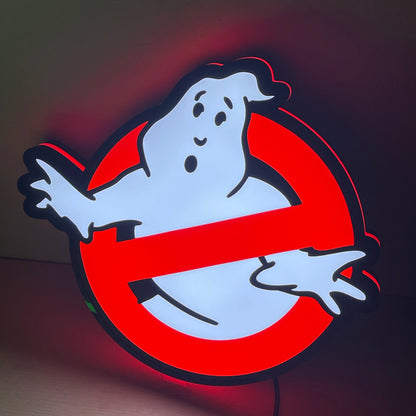 Lampada LED Ghostbusters – Slimer & Logo