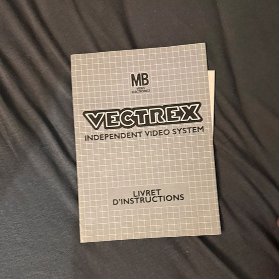 Console Vectrex Originale Anni ’80 – Rarità da Collezione con 6 Giochi e Scatola