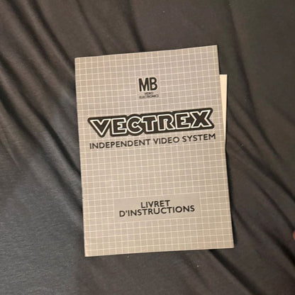 Console Vectrex Originale Anni ’80 – Rarità da Collezione con 6 Giochi e Scatola