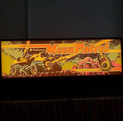 Braccio di Ferro “POPEYE” Marquee Light Box In Legno Arcade Marquee Light