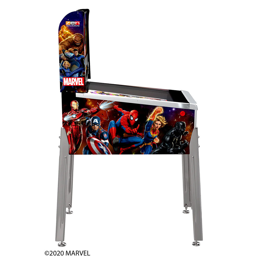 Marvel Virtual Pinball includes 10 Marvel titles