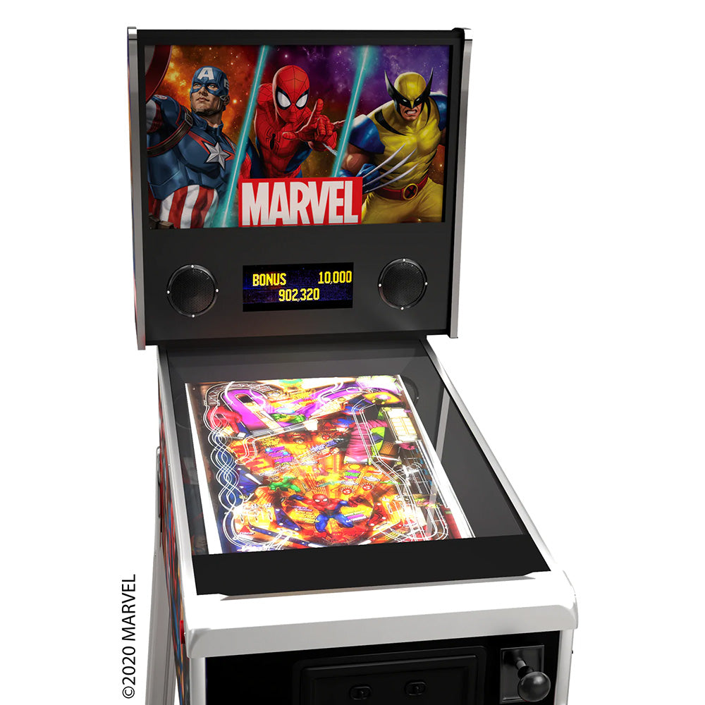 Marvel Virtual Pinball includes 10 Marvel titles